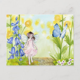 妖精と蝶 ポストカード