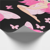 妖精と蝶 ラッピングペーパー