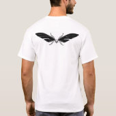 妖精によってはワイシャツが飛びます Tシャツ (裏面)