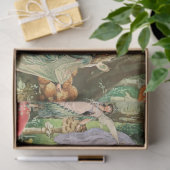 妖精に魅了された森のウッズUnicorn Decompage T 薄葉紙 (ギフト)