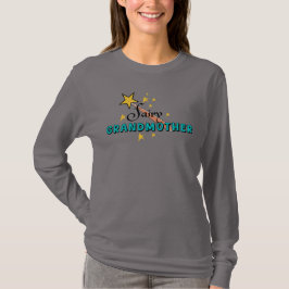 妖精のおばあちゃん レディース ベーシック スウェット Tシャツ