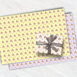 妖精のかわいい蝶の魅惑的な森の魔法 ラッピングペーパーシート