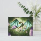 妖精のはがきの保護者 ポストカード (スタンド正面)