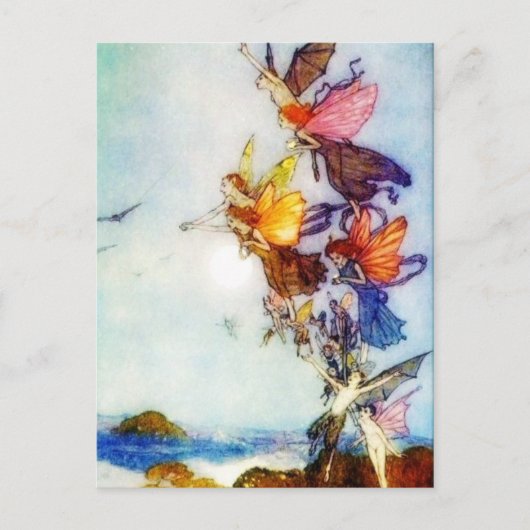 妖精のはがき ポストカード (正面)