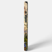 妖精のひみつ - アンティーク ポストカード iPhoneケース (左側面)