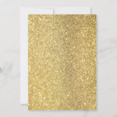 妖精のまばゆいフローラ誕生パーティーの招待 招待状 (裏面)