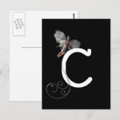 妖精のアルファベット ポストカード (正面/裏面)