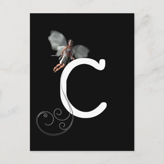 妖精のアルファベット ポストカード (正面)