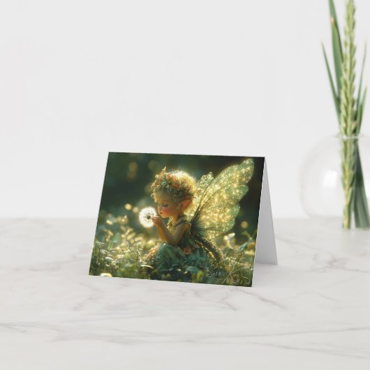 妖精のウィッシュカード サンキューカード (正面)