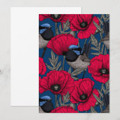 妖精のウォレンとケシ (正面/裏面)