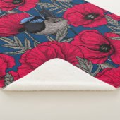 妖精のウォレンとケシ シェルパブランケット (3/4)