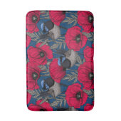 妖精のウォレンとケシ バスマット (正面縦)