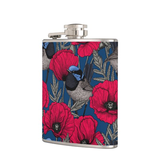 妖精のウォレンとケシ フラスク (左)