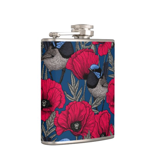 妖精のウォレンとケシ フラスク (右)