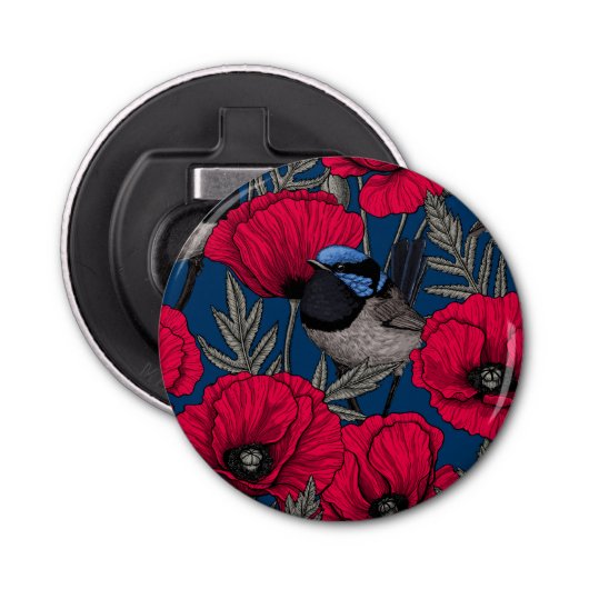 妖精のウォレンとケシ 栓抜き (正面)