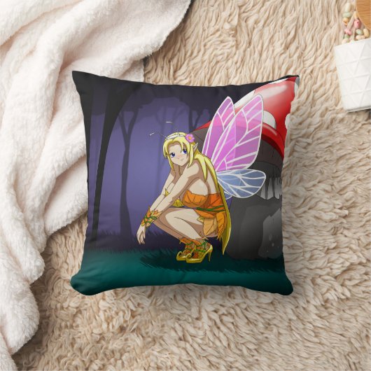 妖精のウコギ クッション (ブランケット)