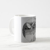 妖精のカップ コーヒーマグカップ (正面左)