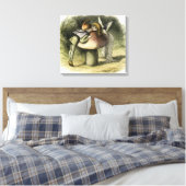 「妖精のキス」ドイル キャンバスプリント (インサイチュ (寝室))