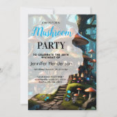 妖精のキノコの家 招待状 (正面)