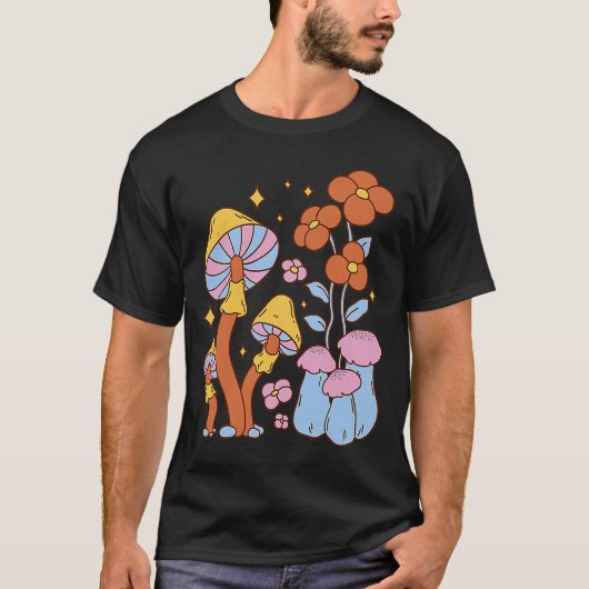 妖精のキノコガーデン Tシャツ (正面)