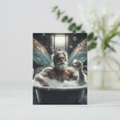 妖精のキングin the bubblbbath ポストカード (スタンド正面)