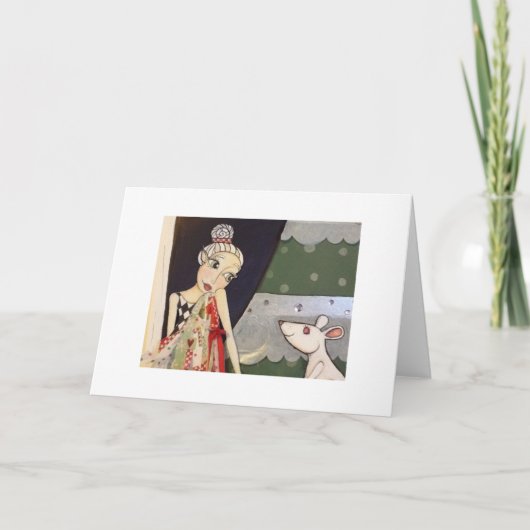 妖精のギフトの挨拶状 シーズンカード (正面)