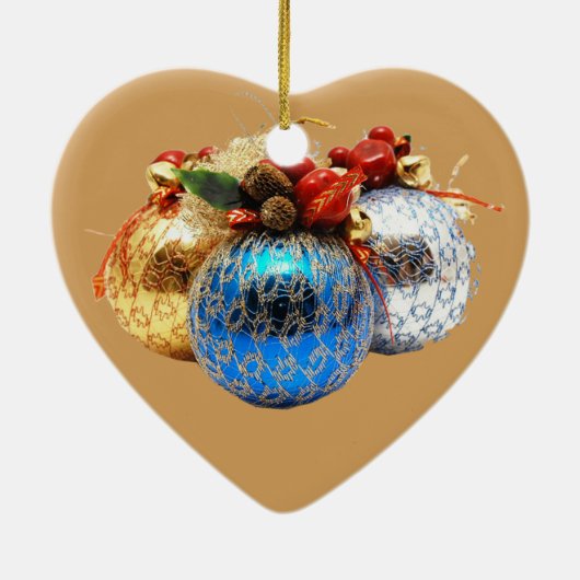 妖精のクイーンギフト セラミックオーナメント (裏面)