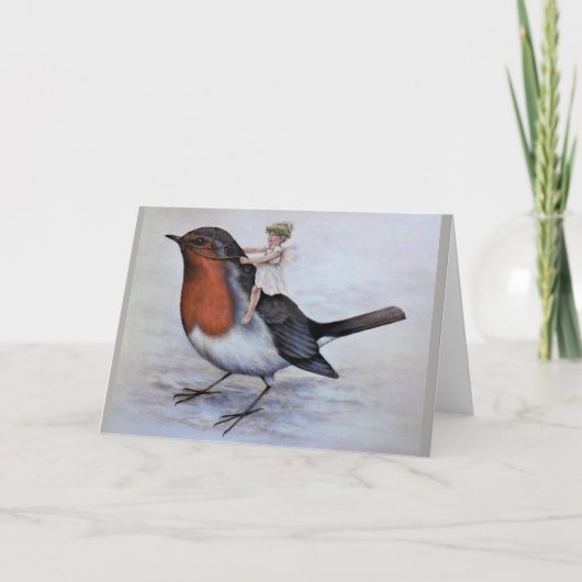 妖精のクリスマスカード シーズンカード (正面)