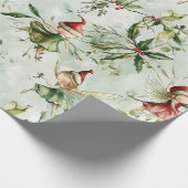 妖精のクリスマスラッピング紙お洒落、ギフト ラッピングペーパー (角)