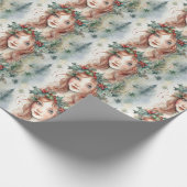 妖精のクリスマス ラッピングペーパー (角)