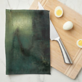 妖精のグリムショーによる夜の精ビクトリアン神 キッチンタオル (四つ折り)