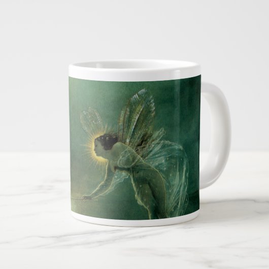 妖精のグリムショーによる夜の精ビクトリアン神 ジャンボコーヒーマグカップ (正面右)