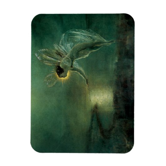 妖精のグリムショーによる夜の精ビクトリアン神 マグネット (縦)