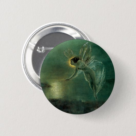 妖精のグリムショーによる夜の精ビクトリアン神 缶バッジ (正面&裏面)