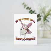 妖精のコルギの鳴き声 ポストカード (スタンド正面)