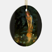 妖精のサークル妖精の真夏のイブ セラミックオーナメント (右)