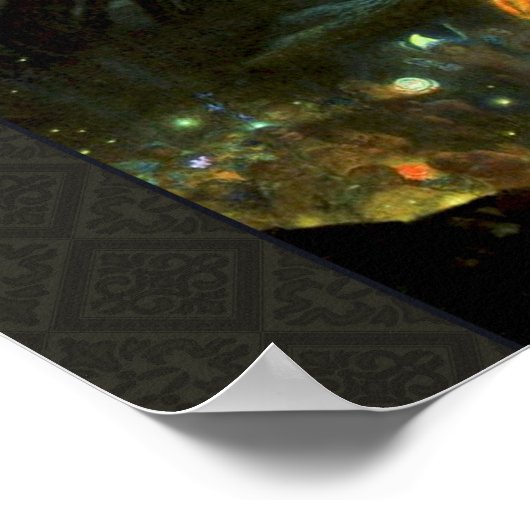 妖精のサークル妖精の真夏のイブ ポスター (角)