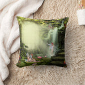 妖精のシャワーの枕 クッション (ブランケット)