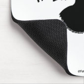 妖精のシルエットの姿勢25 マウスパッド (コーナー)