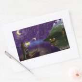 妖精のシールを解除する 長方形シール (封筒)