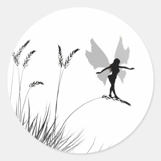 妖精のシール ラウンドシール (正面)