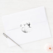 妖精のシール ラウンドシール (封筒)