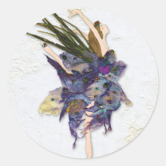 妖精のシール ラウンドシール