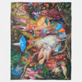 妖精のジョンお気に入りの・アンスター・フィッツジェラルド フリースブランケット (正面)