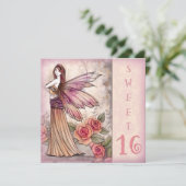 妖精のスイート16パーティー招待状 招待状 (スタンド正面)