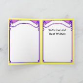 妖精のスピーチの泡、Superboy カード (内部)