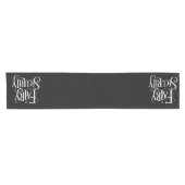 妖精のセキュリティ面白いハロウィーンの衣装 ショートテーブルランナー (横)