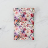 妖精のダストクッキー誕生日ビュッフェラベルカード カード (内部)