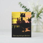 妖精のダンスはがき ポストカード (スタンド正面)