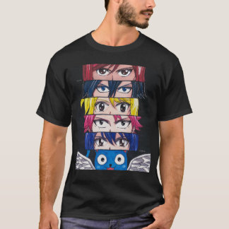 妖精のテールアニメの目 Tシャツ